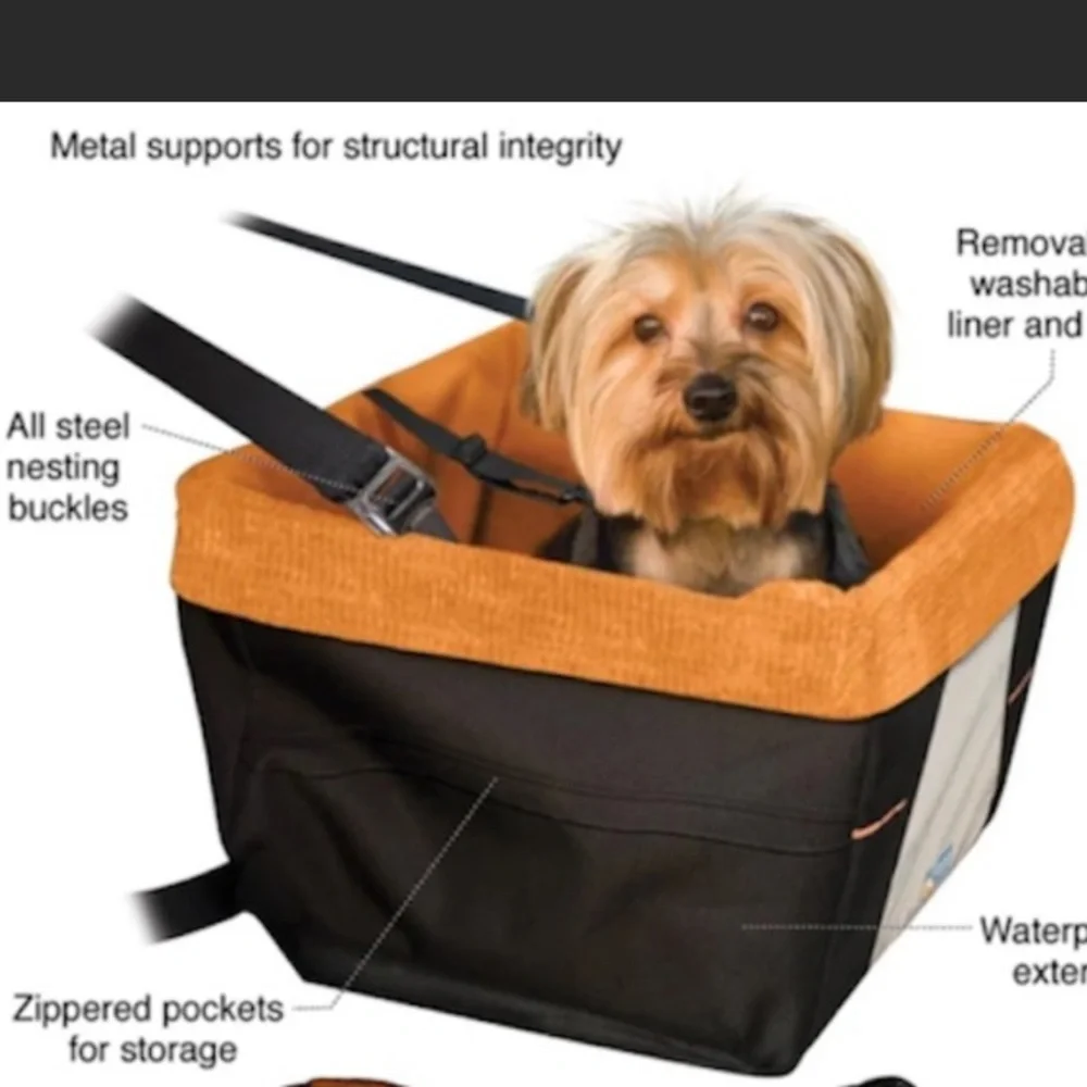 Kurgo Rear Car skybox Booster Seat for Dogs Or Cats
